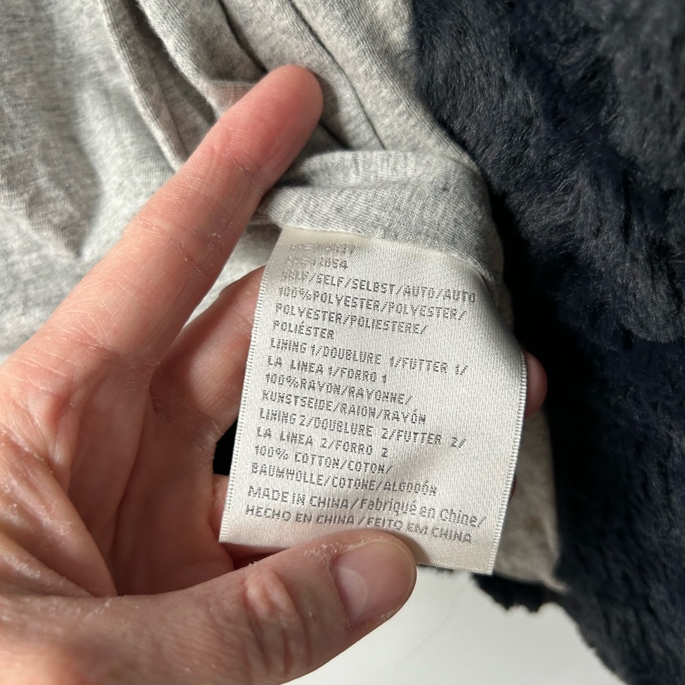 Anthropologie Tiny blue faux fur jacket - Picture 4 of 5